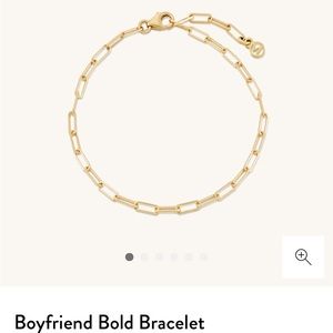 Mejuri Boyfriend Bold Bracelet 14k